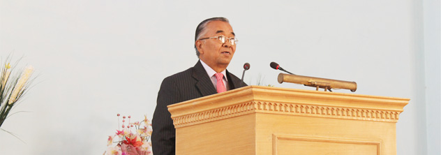 Rev Dr. Khaizakham, Principle, Evangelical College of Theology (ECT)