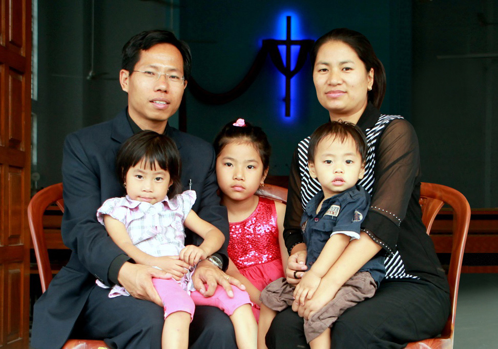 pastor nenglian and family